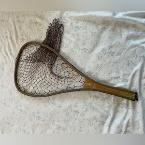 Vintage Wooden Fishing Net